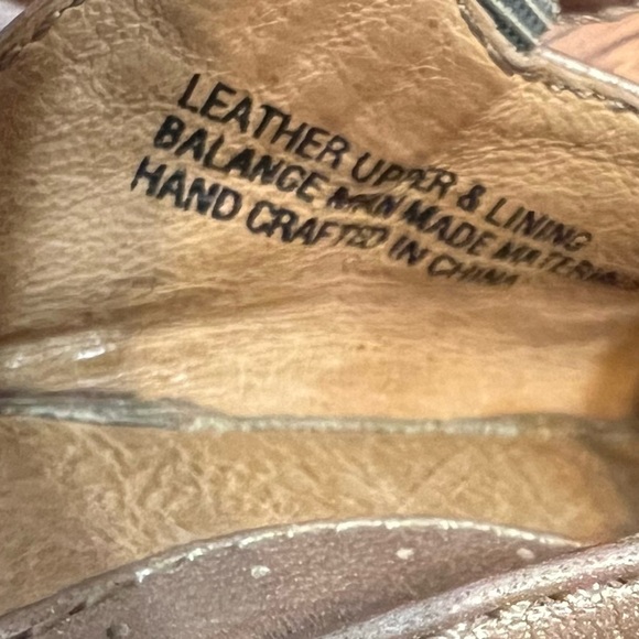 Born Women Drilles Sandal Sz 9
Wedge Heel Gold Shimmer Soft Leather
Platform - Picture 7 of 8